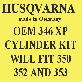 Husqvarna OEM 346XP 44 MM CYLINDER KIT